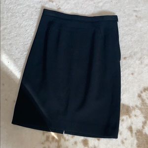 Vintage Black Pencil Skirt